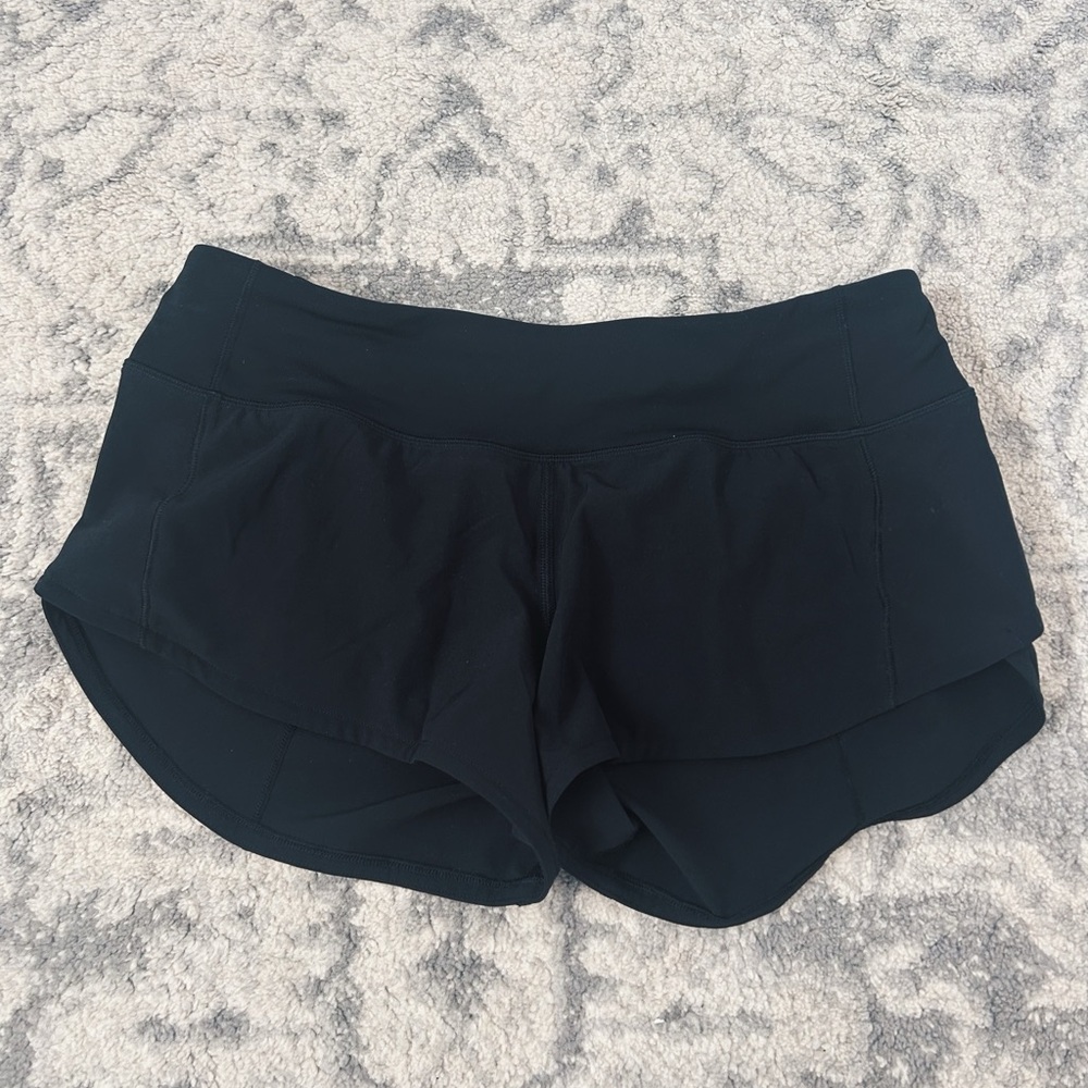 Lululemon Low Rise 2.5 Speed Up Shorts